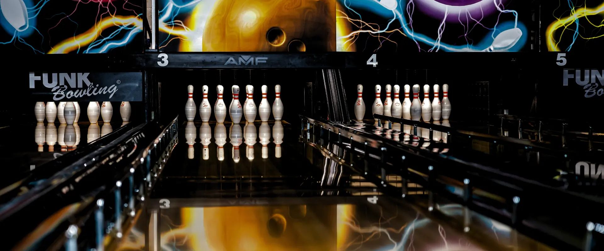 Bowling Lanes at Woking Superbowl