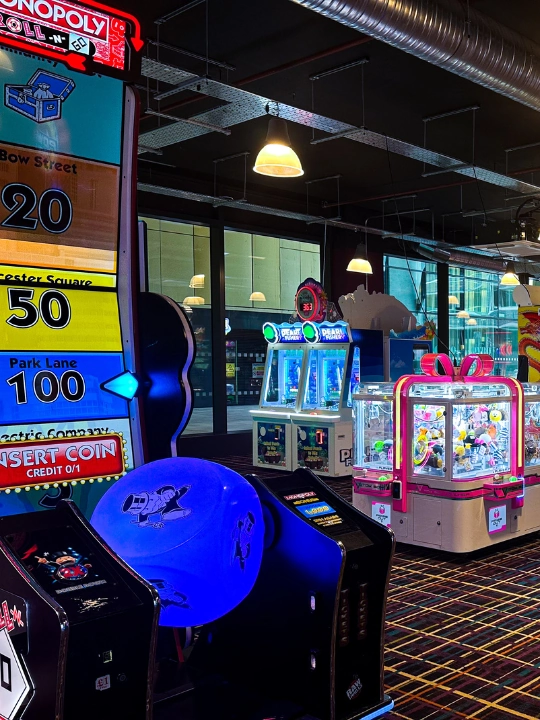 woking arcade toy machines
